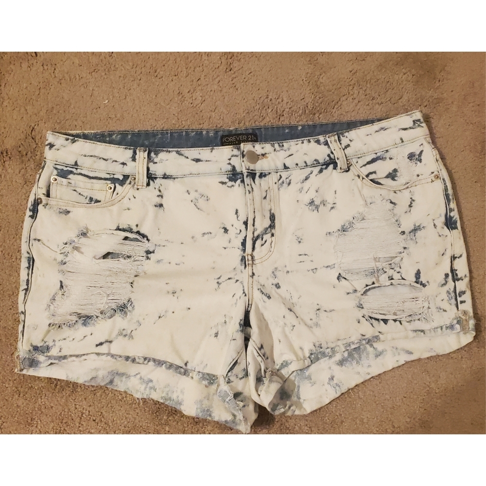 Forever 21+ jean short size 16